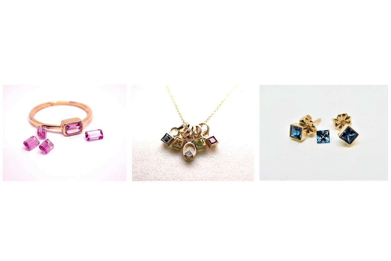 Fire and Lace Jewelry Banner